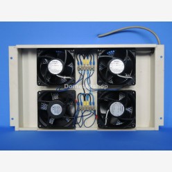 Cooling panel w. 4 fans 4.5", 115 V, Cooling panel w. 4 fans 4.5", 115 V,